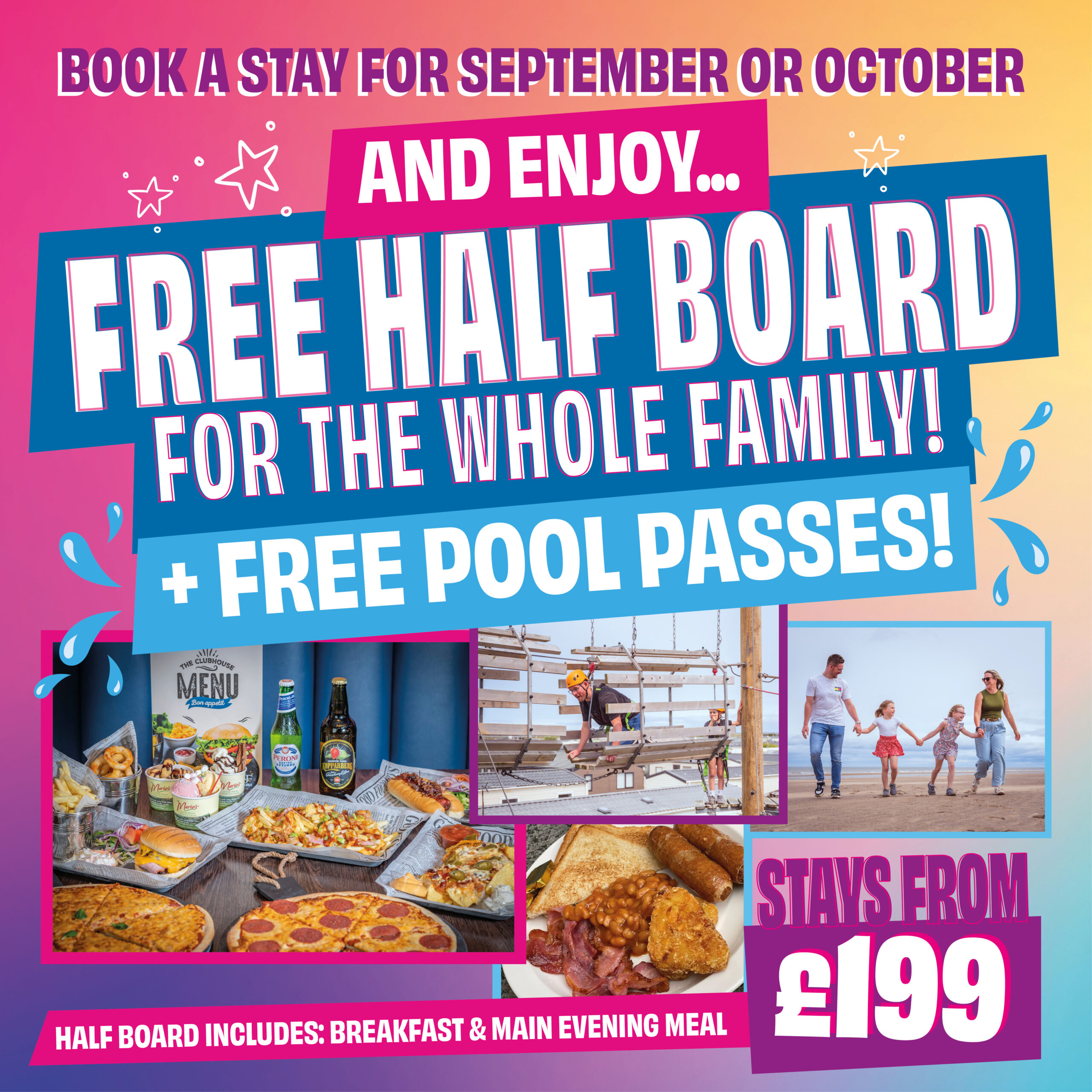Half Board Holidays