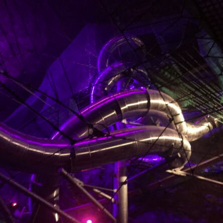 Zip world bounce below