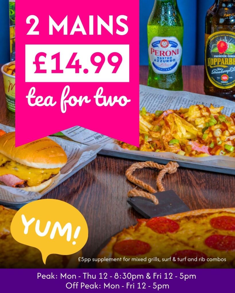 Tea for two for £14.99
