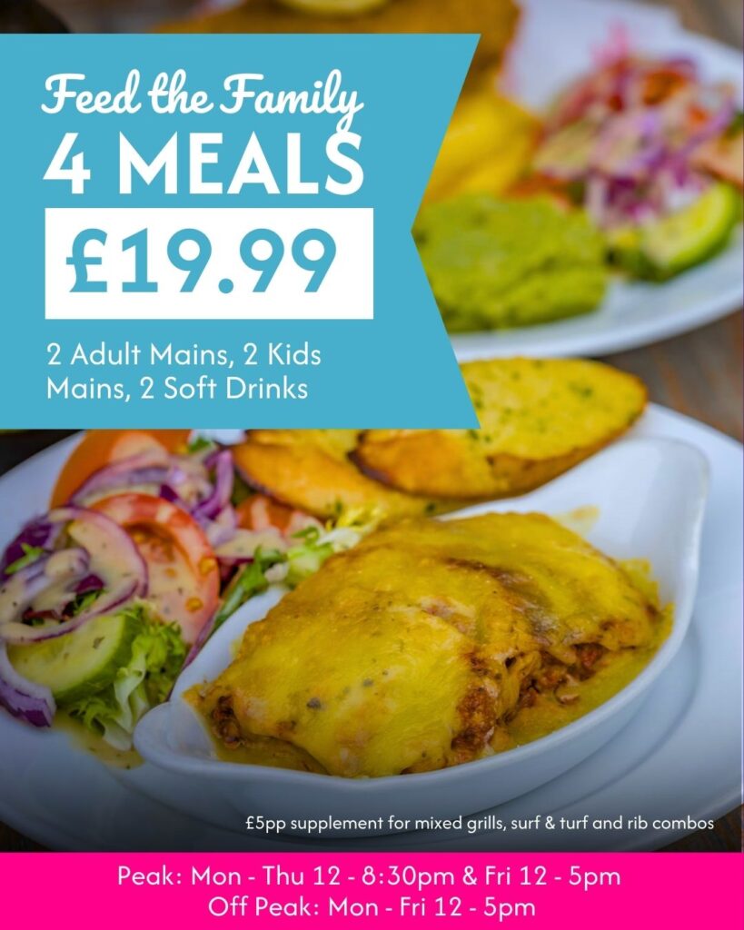 Feed the family for 19.99