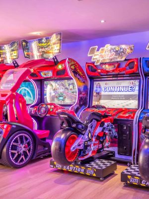 Driving arcade games SF Parks
