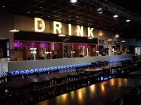 Bar area at the Clubhouse.